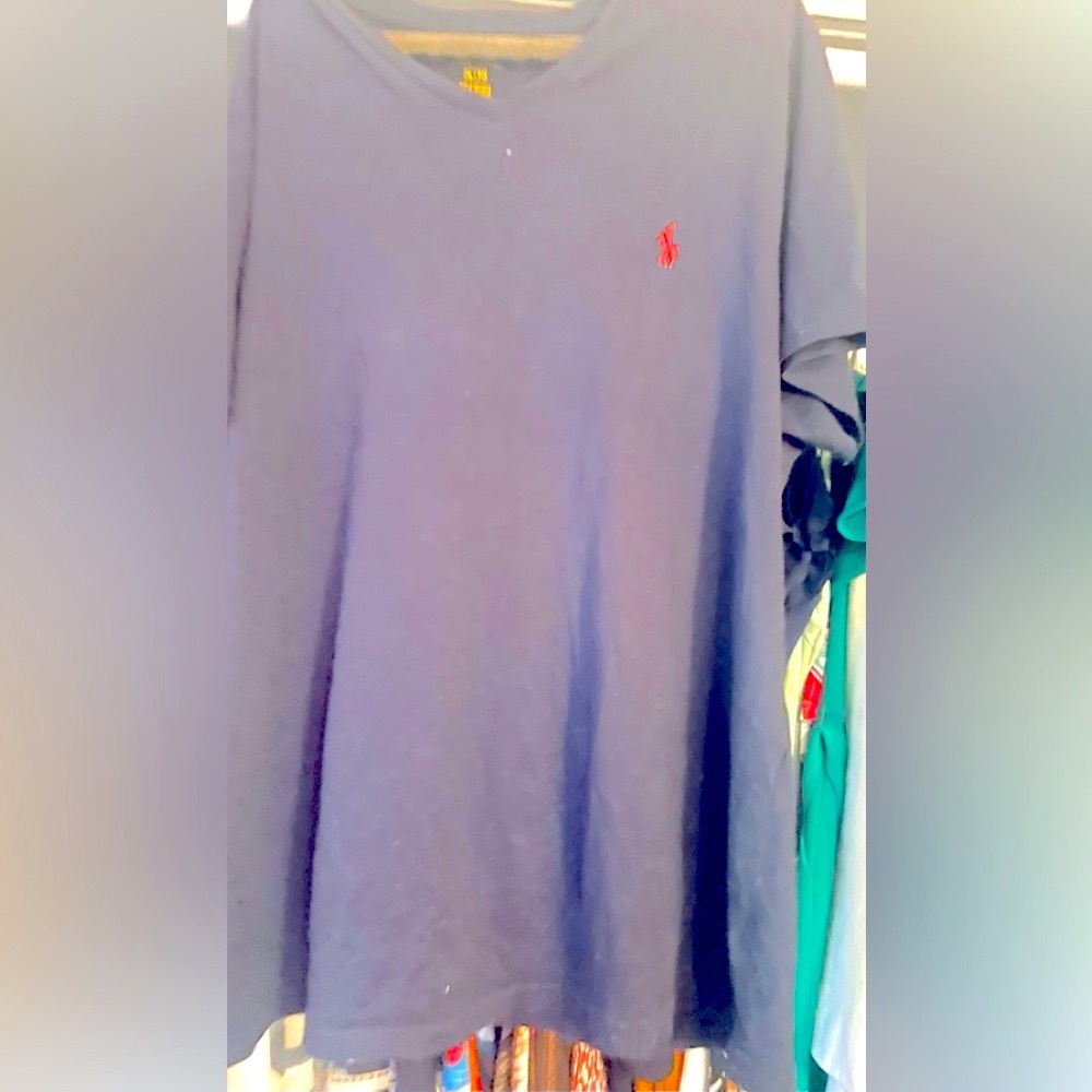Polo Ralph Lauren V Neck tee Navy